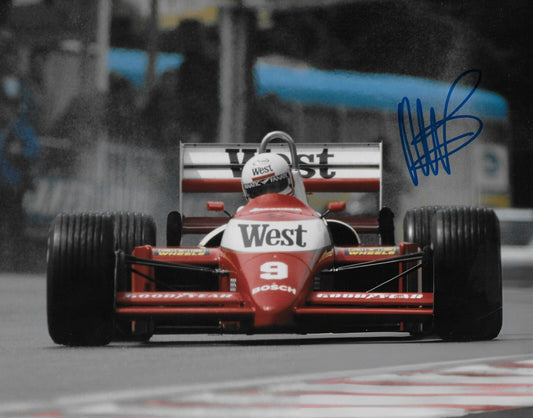Signed Martin Brundle Formula 1 Racing Autographed 8x10 Photo #4 Original