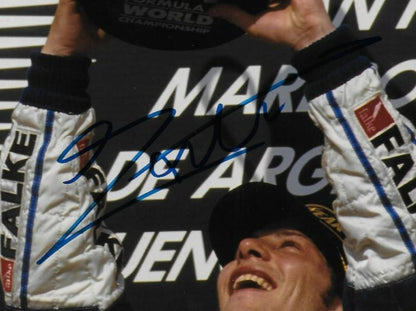 Signed Jacques Villeneuve Formula 1 Racing Autographed 8x10 Photo #6 Original