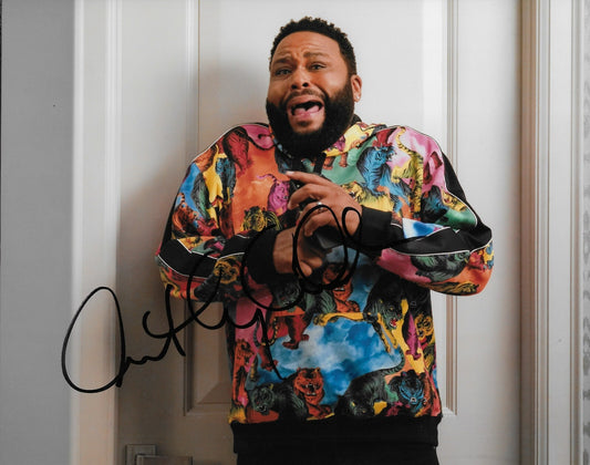Signed Anthony Anderson Black-ish Autographed 8x10 Photo #5 Original