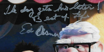 Signed Ed Asner Up Carl Fredricksen  Autographed 8x10 Photo #5 Original
