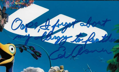 Signed Ed Asner Up Carl  Autographed 8x10 Photo #6 with JSA  Authentication