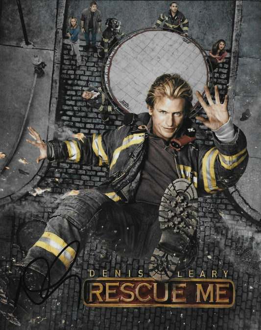 Signed Denis Leary Rescue Me Autographed 8x10 Photo #2 Original