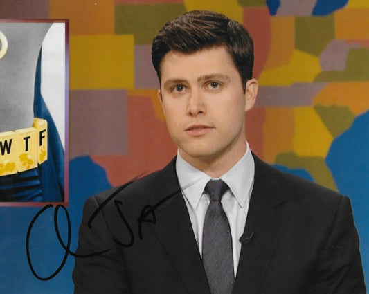 Signed Colin Jost Saturday Night Live SNL 8x10 Photo #1 Original