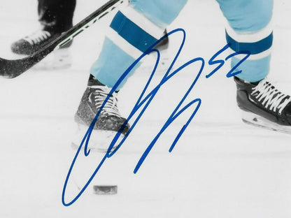 Signed Justin Barron Montreal Canadiens Autographed 8x10 Photo #2 Original