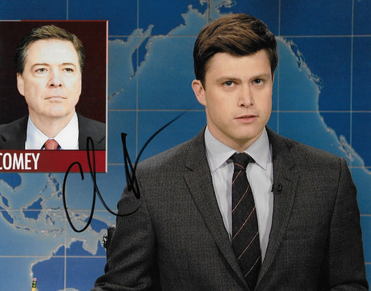 Signed Colin Jost Saturday Night Live SNL 8x10 Photo #2 Original