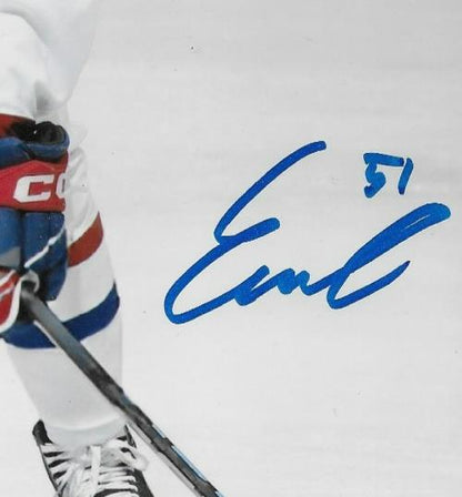 Signed Emil Heineman Montreal Canadiens 8x10 Photo #10 Original Private Signing