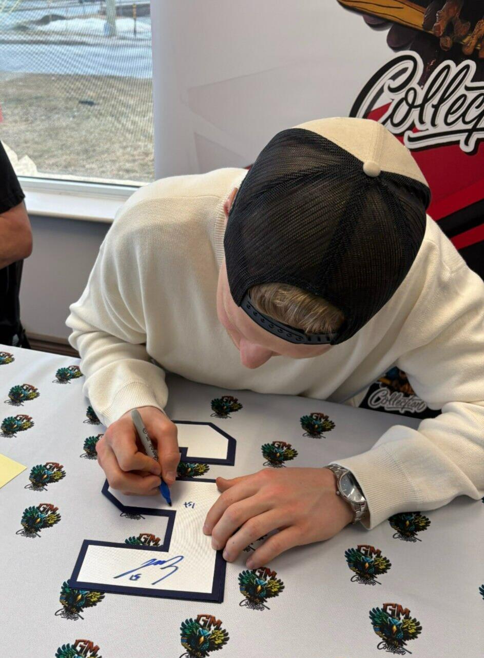 Signed Emil Heineman Montreal Canadiens 8x10 Photo #10 Original Private Signing