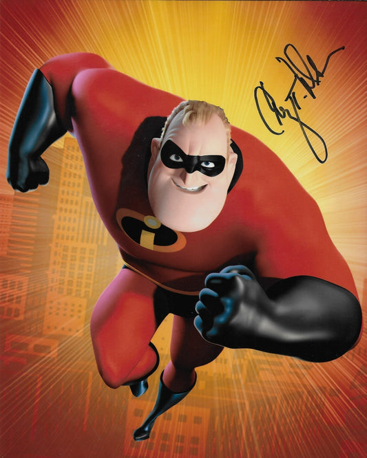 Signed Craig T Nelson Disney Pixar The Incredibles 8x10 Photo #2 Original