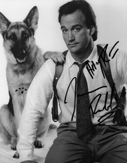 Signed Jim Belushi K-9 Red Heat Blues Brothers Autographed 8x10 Photo 3 Original