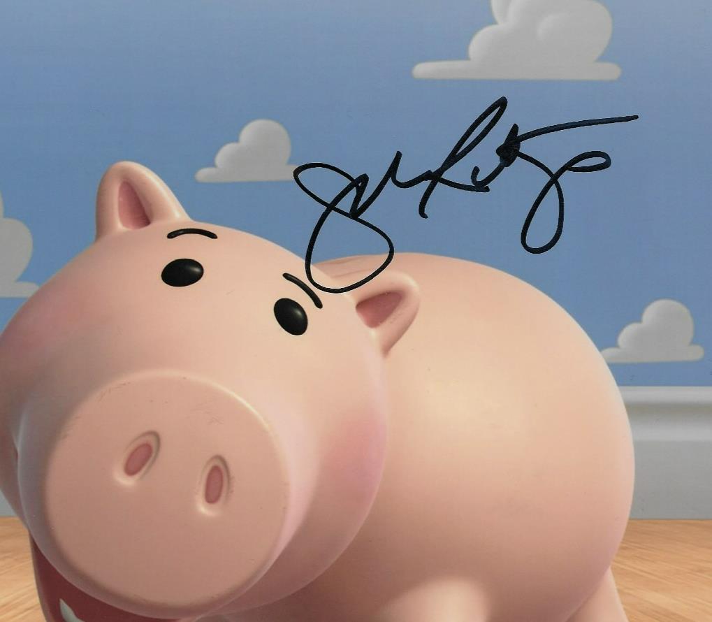 Signed John Ratzenberger Disney Pixar Toy Story 8x10 Photo #3 Original