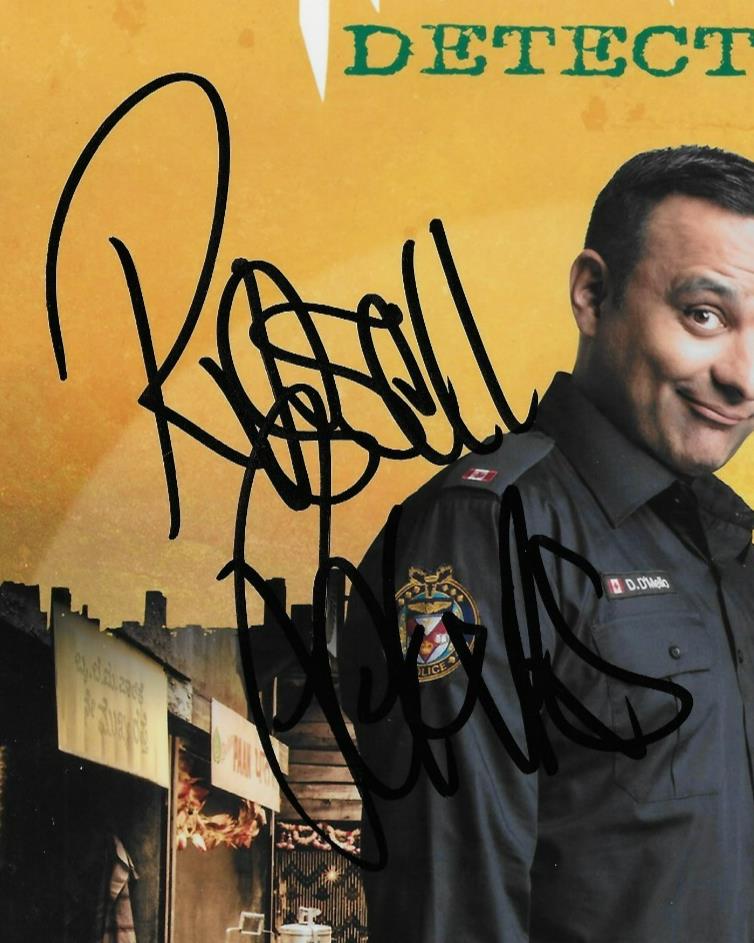 Signed Russell Peters The Indian Detective 8x10 Photo #1 Original