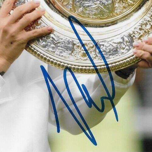 Signed Marketa Vondrousova Wimbledon 2023 Tennis 8x10 Photo 1 JSA Authentication
