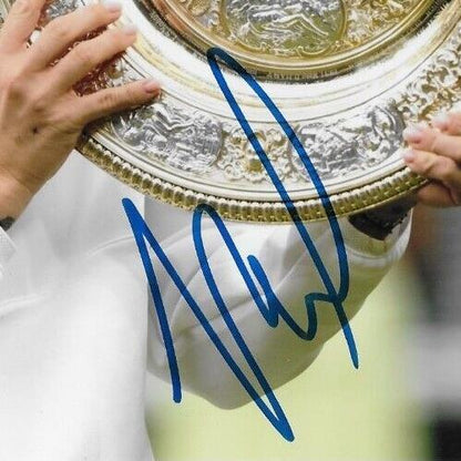 Signed Marketa Vondrousova Wimbledon 2023 Tennis 8x10 Photo 1 JSA Authentication