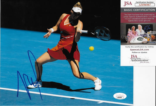 Signed Marketa Vondrousova Wimbledon 2023 Tennis 8x10 Photo 7 JSA Authentication
