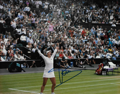 Signed Barbora Krejcikova Wimbledon Autographed 8x10 Photo #4 Original