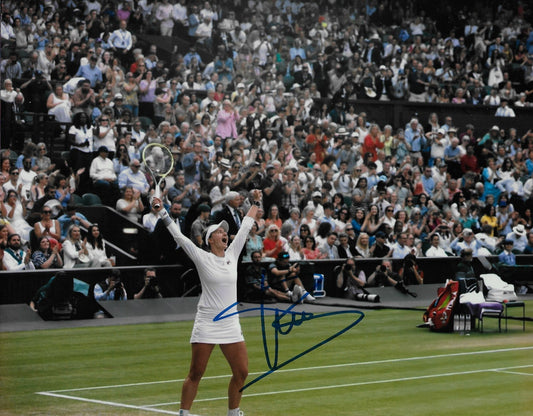 Signed Barbora Krejcikova Wimbledon Autographed 8x10 Photo #4 Original
