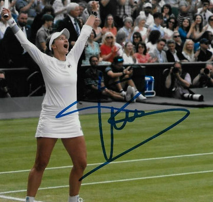 Signed Barbora Krejcikova Wimbledon Autographed 8x10 Photo #4 Original
