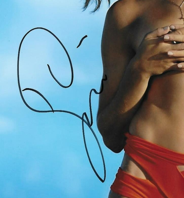 Signed Eugenie Bouchard Womens Tennis Autographed 8x10 Photo #4 Original