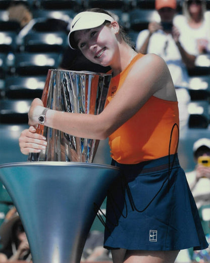 Signed Mirra Andreeva Womens Tennis Autographed 8x10 Photo #2 Original
