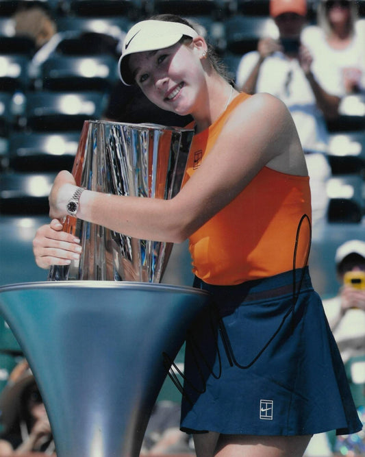 Signed Mirra Andreeva Womens Tennis Autographed 8x10 Photo #2 Original