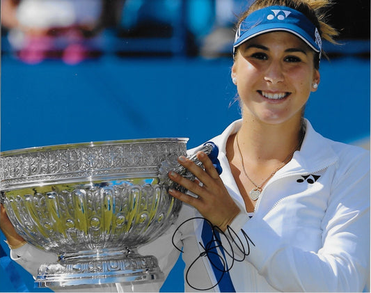 Signed Belinda Bencic Womens Tennis Autographed 8x10 Photo #3 Original