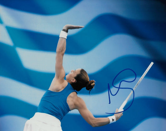 Signed Maria Sakkari Womens Tennis Autographed 8x10 Photo #2 Original