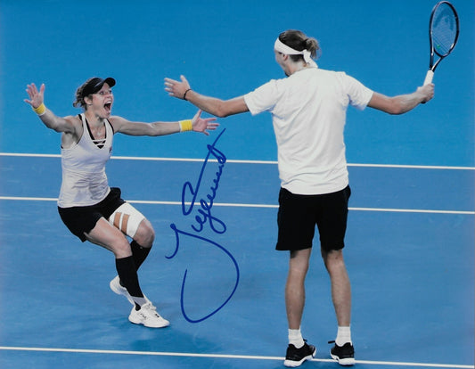 Signed Laura Siegemund Womens Tennis Autographed 8x10 Photo #1 Original