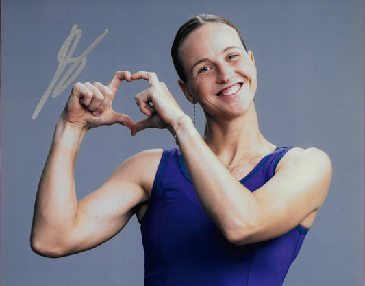 Signed Liudmila Samsonova WTA Tennis Autographed 8x10 Photo #4 Original