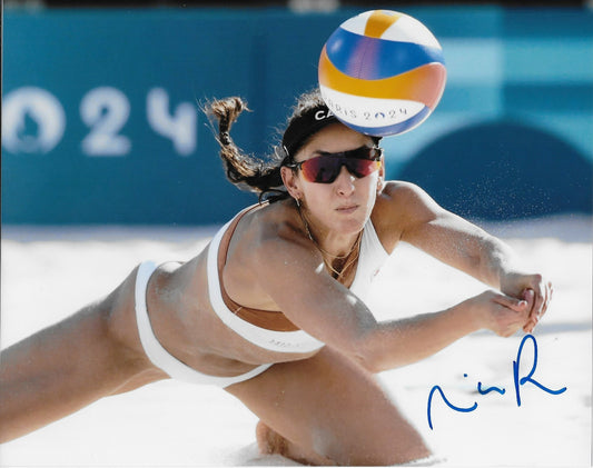 Signed  Melissa Humana-Paredes Volleyball Autographed 8x10 Photo #1 Original