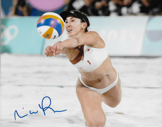 Signed  Melissa Humana-Paredes Volleyball Autographed 8x10 Photo #3 Original