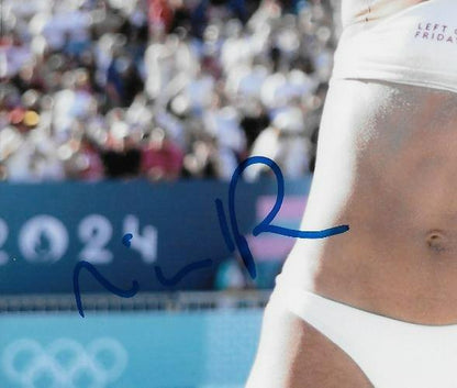 Signed Brandie Wilkerson Melissa Humana-Paredes Volleyball 8x10 Photo 2 Original