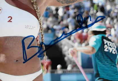 Signed Brandie Wilkerson Melissa Humana-Paredes Volleyball 8x10 Photo 2 Original