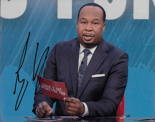 Signed Roy Wood Jr.Comedian Actor Autographed 8x10 Photo #1 Original