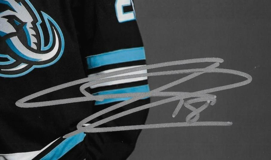 Signed Caleb Desnoyers Utah Mammoth Autographed 8x10 Photo #2 Original