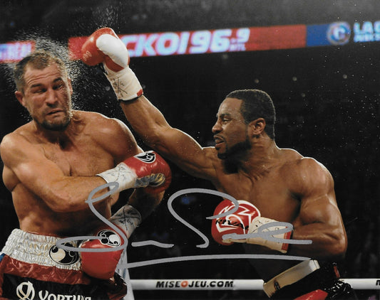 Signed Jean Pascal 5 Time Boxing World Champion 8x10 Photo #1 Original