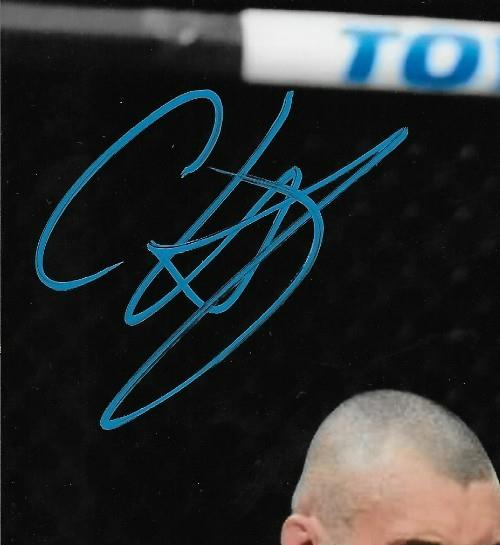 Signed Charles Jourdain UFC  8x10 Photo #2 Original w JSA Authentication