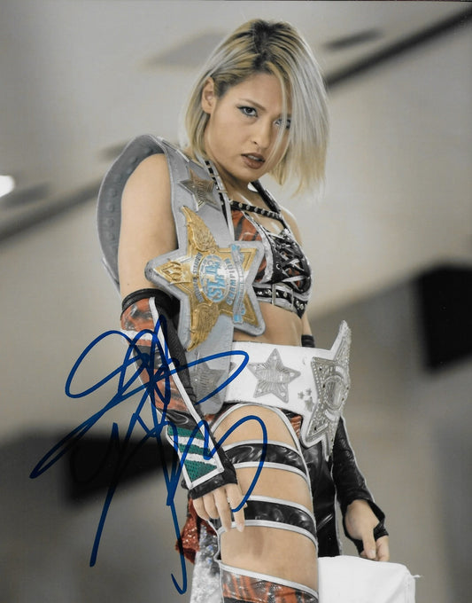 Signed Giulia Smack Down NXT Autographed 8x10 Photo #1 Original