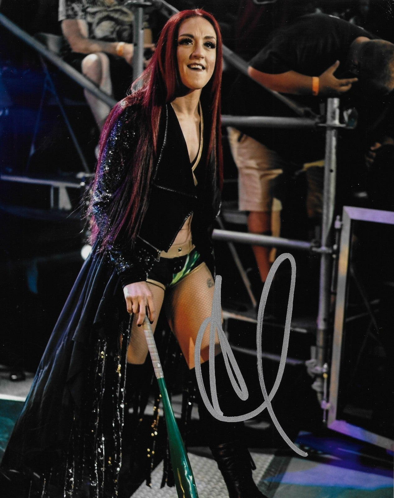 Signed Alba Fyre Smack Down NXT Autographed 8x10 Photo #1 Original