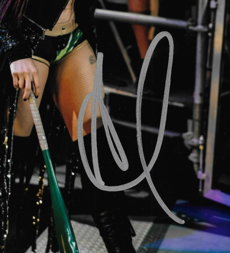 Signed Alba Fyre Smack Down NXT Autographed 8x10 Photo #1 Original