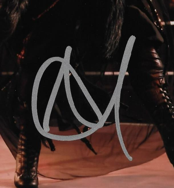 Signed Alba Fyre Smack Down NXT Autographed 8x10 Photo #2 Original