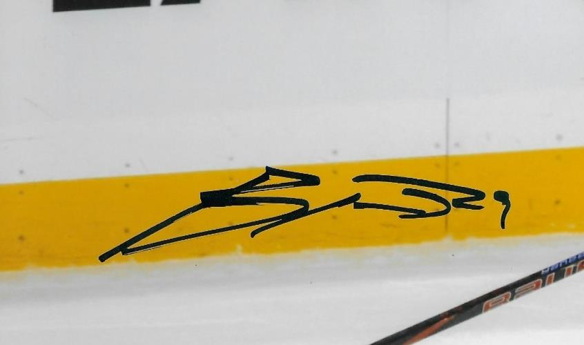 Signed Brayden Yager Winnipeg Jets Autographed 8x10 Photo #2 Original