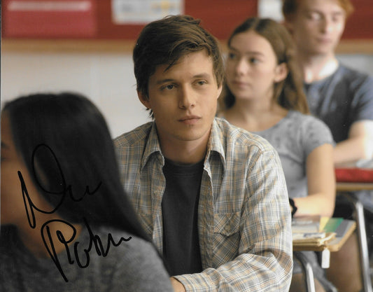 Signed Nick Robinson A teacher  Autographed 8x10 Photo #3 Original