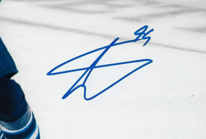 Signed Colby Barlow Winnipeg Jets Autographed 8x10 Photo #1 Original