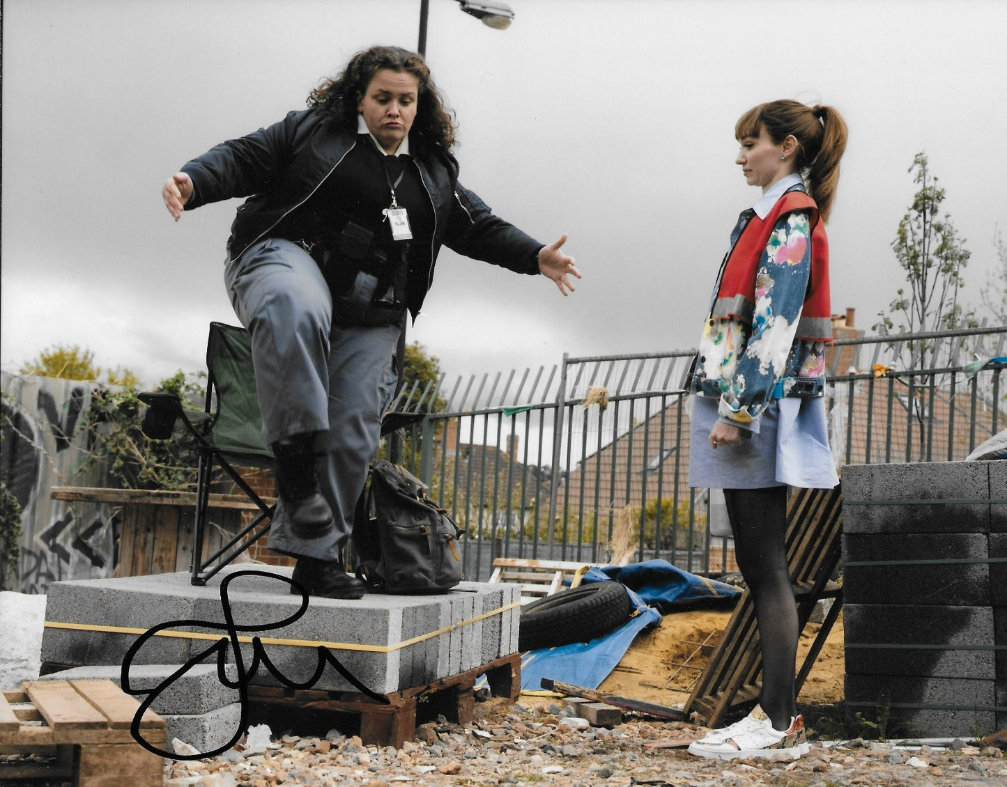 Signed Jessica Gunning The Outlaws Autographed 8x10 Photo #2 Original