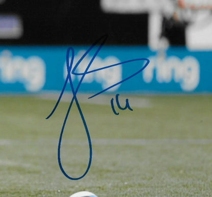 Signed Janine Sonis Team Canada Racing Louisville FC Womens Soccer 8x10 Photo #4