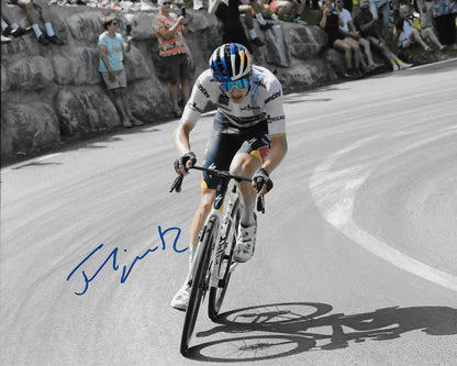 Signed Cycling Florian Lipowitz UCI Team Red Bull–BORA–Hansgrohe 8x10 Photo #2