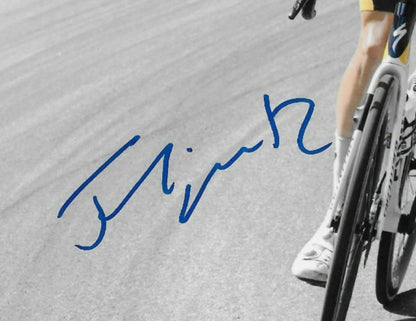 Signed Cycling Florian Lipowitz UCI Team Red Bull–BORA–Hansgrohe 8x10 Photo #2