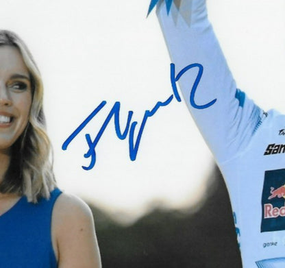 Signed Cycling Florian Lipowitz UCI Team Red Bull–BORA–Hansgrohe 8x10 Photo #4