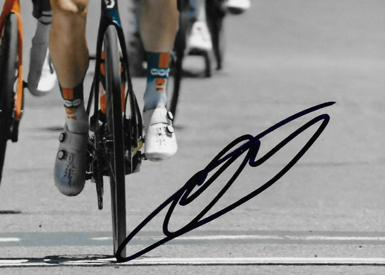 Signed Cycling Oscar Onley UCI Team Picnic–PostNL 8x10 Photo #2 Original