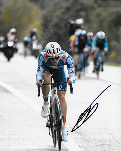 Signed Cycling Oscar Onley UCI Team Picnic–PostNL 8x10 Photo #3 Original